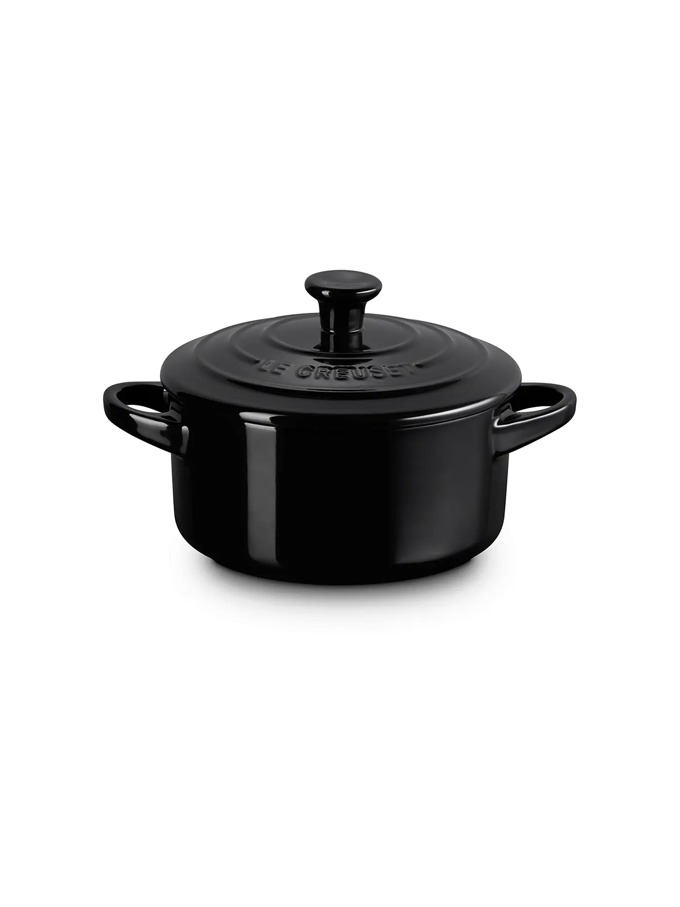 LE CREUSET | Mini Cocotte 14cm/0,65l KLASSIK Schwarz | 